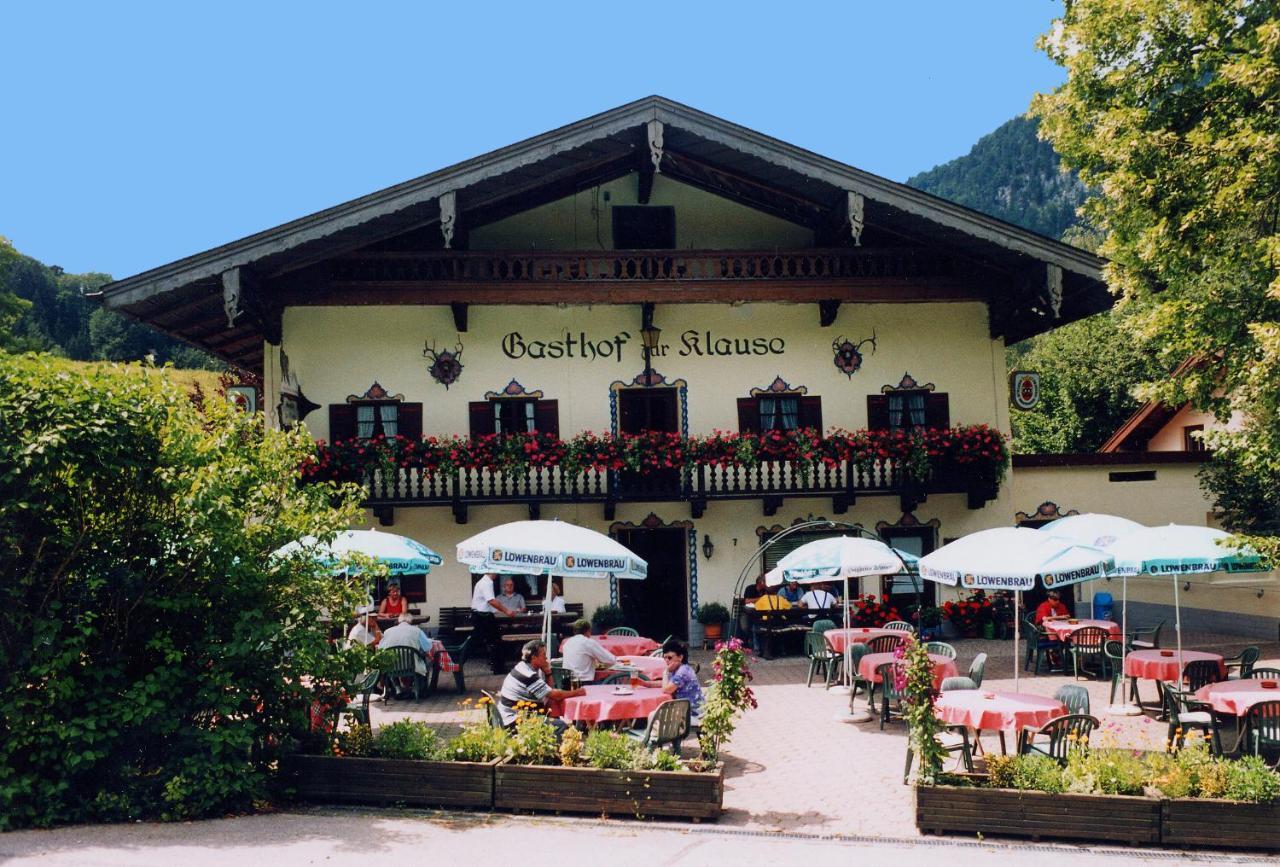 Pension Zur Klause อัสเชา อิม คีมเกา ภายนอก รูปภาพ
